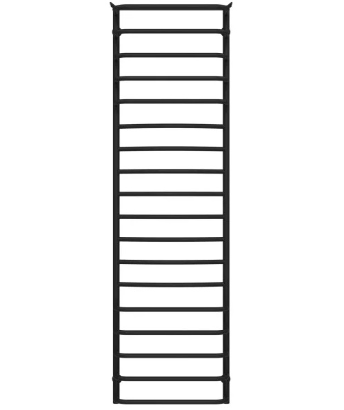 Полотенцесушитель водяной Deffi Юность П18 500х1800 нижнее подключение черный C.YU.180.50.18.B.A
