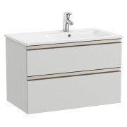 Тумба з раковиною Roca GAP Unik 80,5x46 см ДСП сірий A851480447