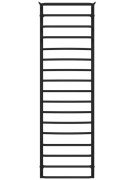 Полотенцесушитель водяной Deffi Юность П17 500х1700 боковое правое подключение черный C.YU.170.50.17.B.C