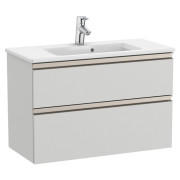 Тумба з раковиною Roca GAP Unik 80,5x38 см ДСП сірий A851497447