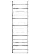 Полотенцесушитель водяной Deffi Аквамикс П16 500х1700 боковое левое подключение хром C.AM.170.50.16.C.B