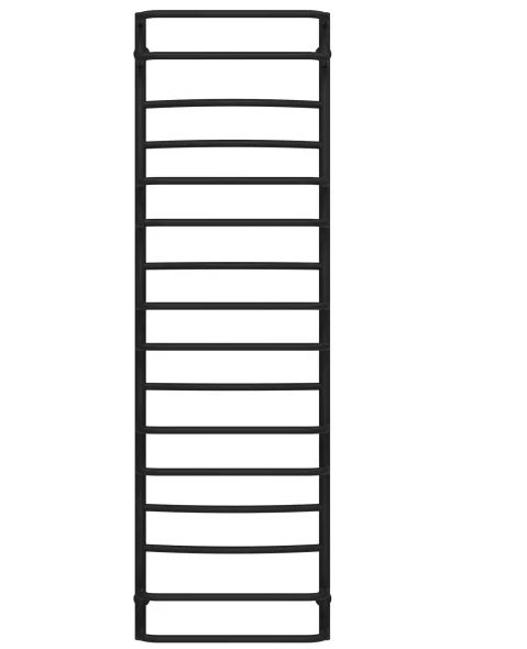Полотенцесушитель водяной Deffi Аквамикс П16 500х1700 нижнее подключение черный C.AM.170.50.16.B.A