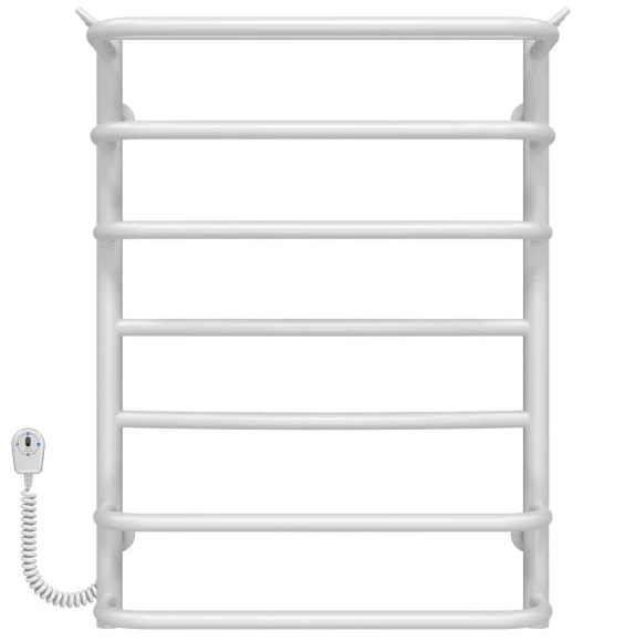  	Електрична сушарка для рушників Deffi Юність П7 400х700 ліве підключення білий C.YU.70.40.7.E.W.L.5