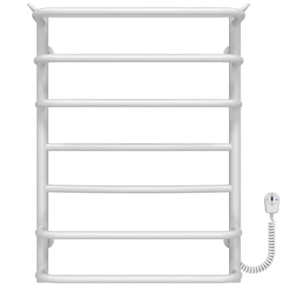 Електрична сушарка для рушників Deffi Юність П7 400х700 праве підключення білий C.YU.70.40.7.E.W.R.5