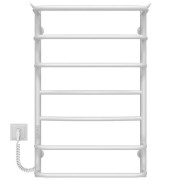 Электрический полотенцесушитель Deffi Юность П7 400х800 левое подключение WD03 белый C.YU.80.40.7.E.W.L.3