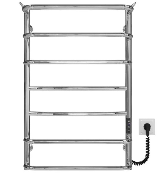 Электрический полотенцесушитель Deffi Юность П7 400х800 правое подключение JD03 хром C.YU.80.40.7.E.C.R.1