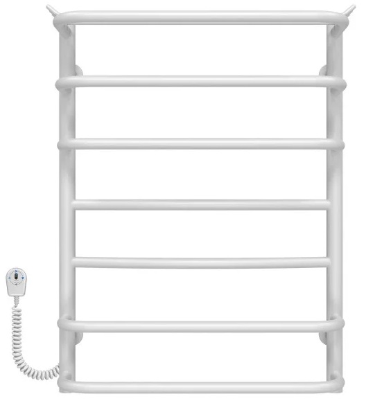 Электрический полотенцесушитель Deffi Юность П7 00х700 левое подключение белый C.YU.70.50.7.E.W.L.5