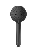 Душевая лейка Roca Stella 100 мм 3-режимная Easyclean черный матовый A5B1B03NB0