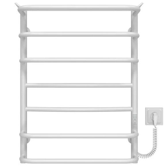 Электрический полотенцесушитель Deffi Юность П7 500х700 правое подключение WD03 белый C.YU.70.50.7.E.W.R.3