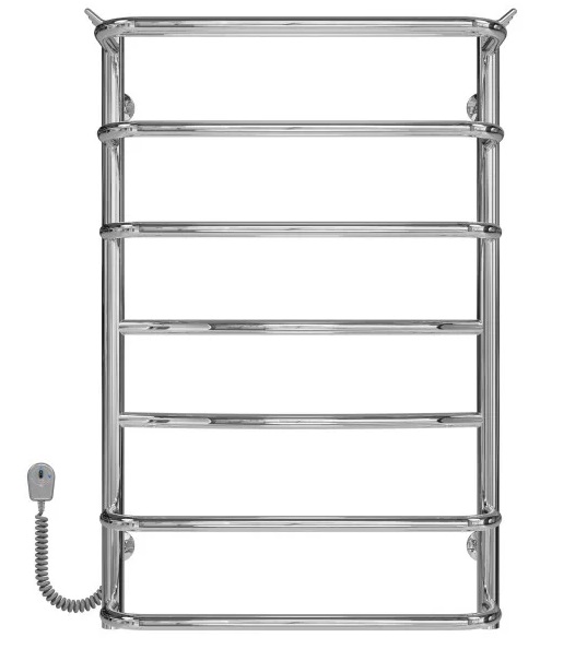 Электрический полотенцесушитель Deffi Юность П7 500х800 левое подключение хром C.YU.80.50.7.E.C.L.5