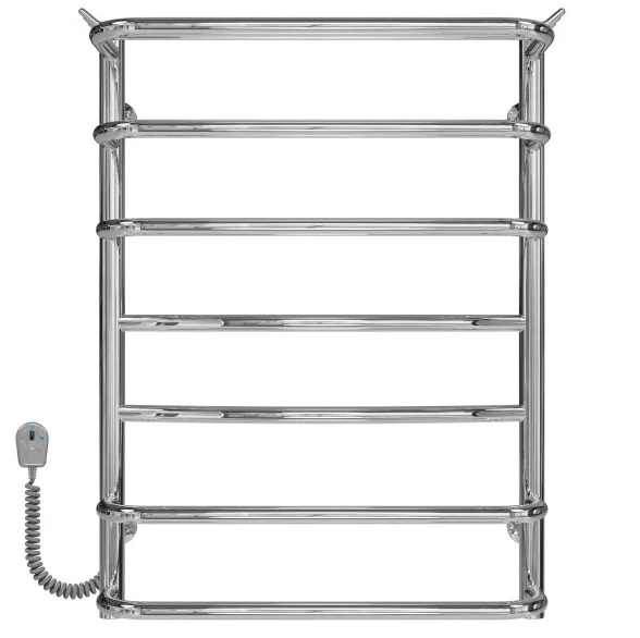 Електрична сушарка для рушників Deffi Юність П7 400х700 ліве підключення хром C.YU.70.40.7.E.C.L.5