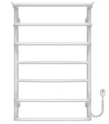 Электрический полотенцесушитель Deffi Юность П7 400х800 правое подключение белый C.YU.80.40.7.E.W.R.5