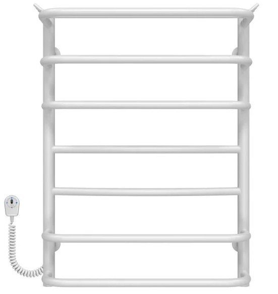 Электрический полотенцесушитель Deffi Юность П7 00х700 левое подключение белый C.YU.70.50.7.E.W.L.5