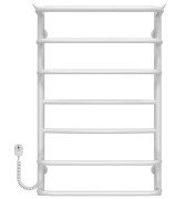 Електричний сушарка для рушників Deffi Юність П7 500х800 ліве підключення білий C.YU.80.50.7.E.W.L.5