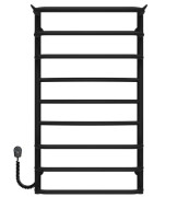 Электрический полотенцесушитель Deffi Юность П9 500х900 левое подключение черный C.YU.90.50.9.E.B.L.5