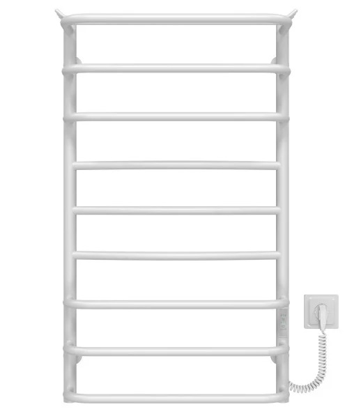 Электрический полотенцесушитель Deffi Юность П9 500х900 правое подключение WD03 белый C.YU.90.50.9.E.W.R.3