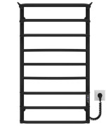Электрический полотенцесушитель Deffi Юность П9 500х900 правое подключение JD03 черный C.YU.90.50.9.E.B.R.1