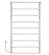 Електричний сушарка для рушників Deffi Юність П9 500х900 ліве підключення білий C.YU.90.50.9.E.W.L.5