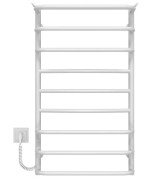 Электрический полотенцесушитель Deffi Юность П9 500х900 левое подключение WD03 белый C.YU.90.50.9.E.W.L.3
