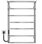 Электрический полотенцесушитель Deffi Юность П7 500х800 левое подключение JD03 хром C.YU.80.50.7.E.C.L.1