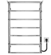 Электрический полотенцесушитель Deffi Юность П7 500х800 правое подключение JD03 хром C.YU.80.50.7.E.C.R.1