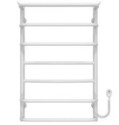 Электрический полотенцесушитель Deffi Юность П7 500х800 правое подключение белый C.YU.80.50.7.E.W.R.5