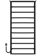 Електрична сушарка для рушників Deffi Юність П11 500х1100 ліве підключення чорний C.YU.110.50.11.E.B.L.5