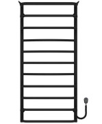 Електрична сушарка для рушників Deffi Юність П11 500х1100 праве підключення чорний C.YU.110.50.11.E.B.R.5