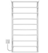 Электрический полотенцесушитель Deffi Юность П10 500х1000 левое подключение WD03 белый C.YU.100.50.10.E.W.L.3