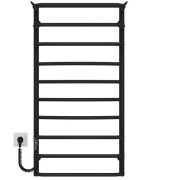 Электрический полотенцесушитель Deffi Юность П10 500х1000 левое подключение JD03 черный C.YU.100.50.10.E.B.L.1