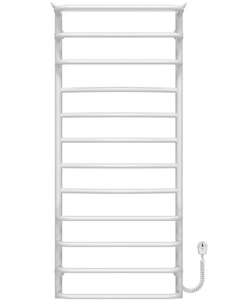 Електрична сушарка для рушників Deffi Юність П12 500х1200 праве підключення білий C.YU.120.50.12.E.W.R.5