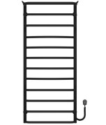Електрична сушарка для рушників Deffi Юність П12 500х1200 праве підключення чорний C.YU.120.50.12.E.B.R.5