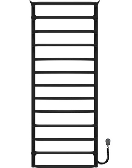 Электрический полотенцесушитель Deffi Юность П13 500х1300 правое подключение черный C.YU.130.50.13.E.B.R.5
