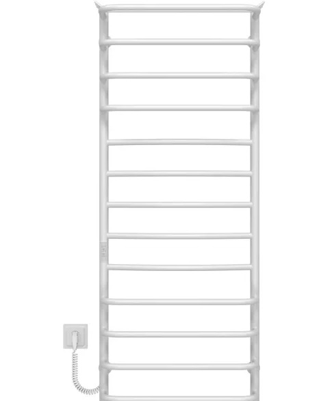 Электрический полотенцесушитель Deffi Юность П13 500х1300 левое подключение WD03 белый C.YU.130.50.13.E.W.L.3