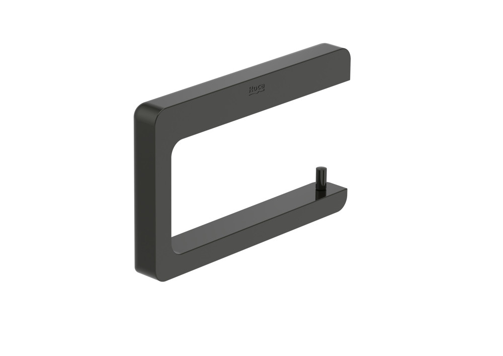 Держатель для туалетной бумаги Roca Tempo металл титаново-черный A817034022