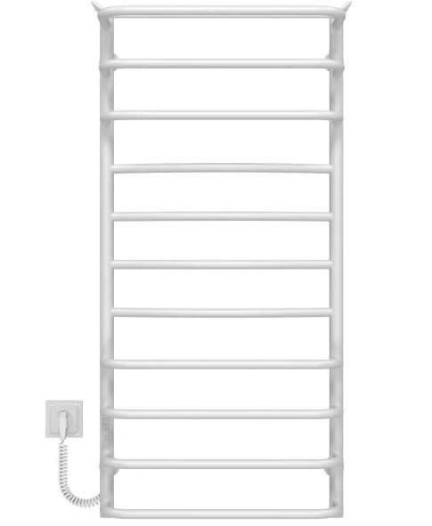 Электрический полотенцесушитель Deffi Юность П11 500х1100 левое подключение WD03 белый C.YU.110.50.11.E.W.L.3