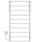 Електрична сушарка для рушників Deffi Юність П10 500х1000 ліве підключення WD03 білий C.YU.100.50.10.E.W.L.3