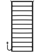 Электрический полотенцесушитель Deffi Юность П12 500х1200 левое подключение черный C.YU.120.50.12.E.B.L.5