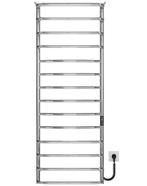 Електрична сушарка для рушників Deffi Юність П14 500х1400 праве підключення JD03 хром C.YU.140.50.14.E.C.R.1