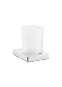 Склянка для зубних щіток Roca Tempo з тримачем хром A817021001