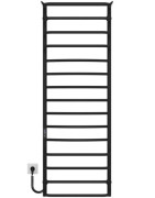 Электрический полотенцесушитель Deffi Юность П15 500х1500 левое подключение JD03 черный C.YU.150.50.15.E.B.L.1