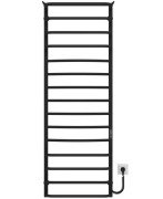 Электрический полотенцесушитель Deffi Юность П15 500х1500 правое подключение JD03 черный C.YU.150.50.15.E.B.R.1