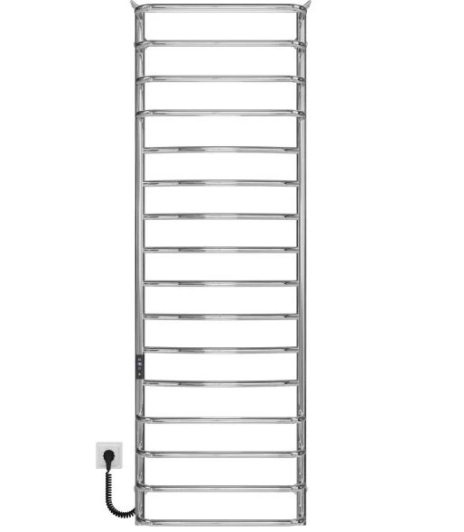 Электрический полотенцесушитель Deffi Юность П16 500х1600 левое подключение JD03 хром C.YU.160.50.16.E.C.L.1