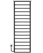 Электрический полотенцесушитель Deffi Юность П16 500х1600 левое подключение JD03 черный C.YU.160.50.16.E.B.L.1