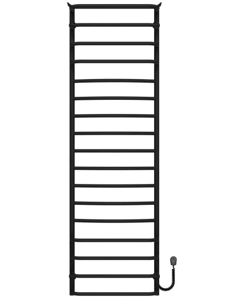 Електричне сушіння для рушників Deffi Юність П17 500х1700 праве підключення чорний C.YU.170.50.17.E.B.R.5