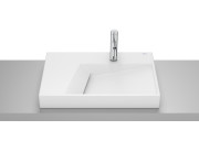 Раковина для ванной Roca Horizon Geometric 60х42 см сантехническая керамика белый A32727600B