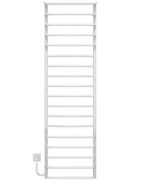 Електрична сушарка для рушників Deffi Юність П18 500х1800 ліве підключення WD03 білий C.YU.180.50.18.E.W.L.3