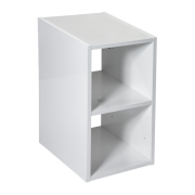 Стелаж для ванної кімнати Roca Basic 30х45 см білий глянсовий A857509806