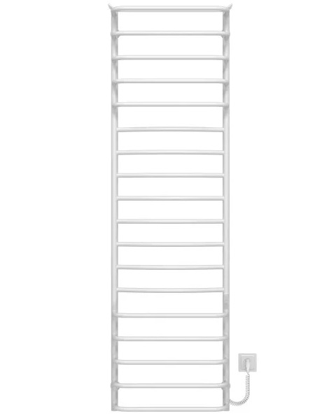 Электрический полотенцесушитель Deffi Юность П18 500х1800 правое подключение WD03 белый C.YU.180.50.18.E.W.R.3