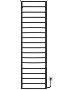 Электрический полотенцесушитель Deffi Юность П18 500х1800 правое подключение JD03 черный C.YU.180.50.18.E.B.R.1